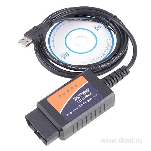   ELM327 v 1.5 USB (OBD II)  ( ParkCity   pic18f25k80) 1.4