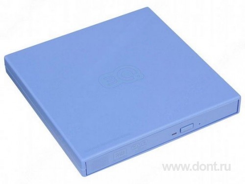 Slim-������ (��� ���������) 3Q 3QODD-T105-YCB08 DVD�RW Slim External USB2.0 Blue