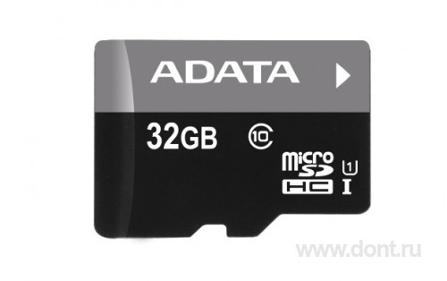    AData 32GB MicroSDHC Class 10 Premier Pro UHS-I U1 (45/40MB/sec) AUSDH32GUICL10-RA1  SD-