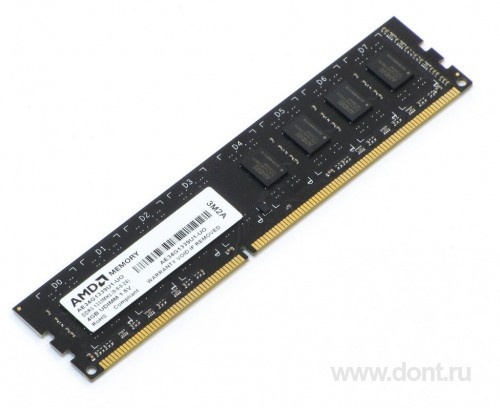   AMD 4GB 1333Mhz DDR3 AE34G1339U1-UO