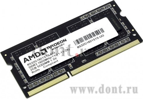   AMD R532G1601S1S-UO SODIMM 2GB 1333MHz DDR3