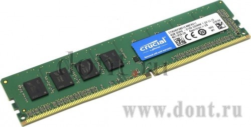   Crucial CT4G4DFS8213 4GB 2400Mhz DDR4 1.2V CL17