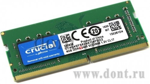   Crucial CT4G4SFS824A 4GB 2133MHz DDR4