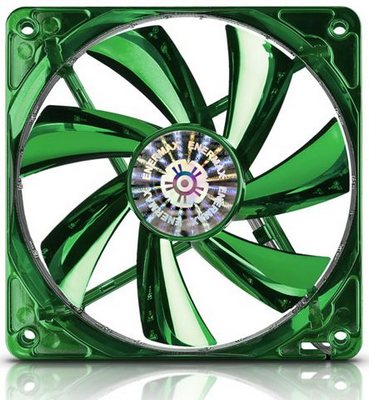       Enermax 120x120 Apollish GREEN UCAP12-G twister bearing 100K hours p/n : 111933