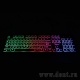  Gembird KB-250L USB  104  ( Rainbow)
