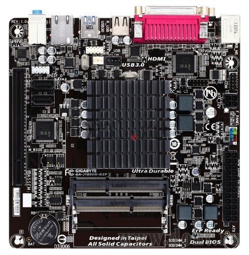   Gigabyte GA-J1800N-D2H (Celeron J1800)