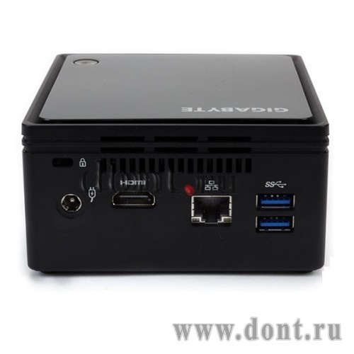  Gigabyte GB-BACE-3160 (Cel N3160 / 1xDDR3L / 1xHDD2.5 / WiFi-ac / BT)