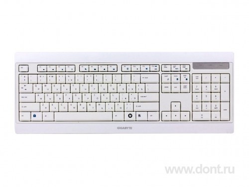  Gigabyte Gigabyte GK-K7100 Slim USB White ( )