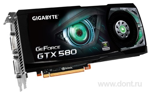  Gigabyte NV GV-N580D5-15I-B GTX580 1536Mb 384b