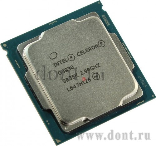 Процессор Intel Celeron G3930 2.9GHz, 2MB, LGA1151