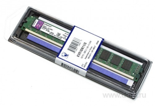   Kingston 8GB 1600Mhz DDR3 KVR16N11/8