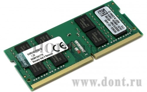   Kingston KVR24S17D8/16 SODIMM 16GB 2400MHz DDR4