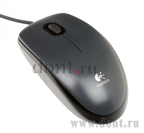 Мышь Logitech M100 USB Dark 910-001604