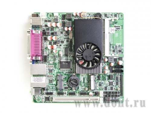   MINITOSTAR ITX-H25-2D6F (D2550, SODIMM DDR3, 6xCOM, LPT, PCI, 2xGLAN) OEM