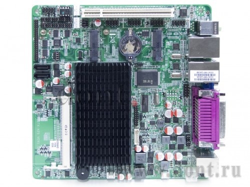   MINITOSTAR ITX-H25-2D6F FANLESS (D2550, SODIMM DDR3, 6xCOM, LPT, PCI, 2xGLAN) OEM