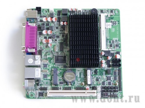   MINITOSTAR ITX-H25-2D8 (D2800, SODIMM DDR3, 6xCOM, LPT, PCI, 2xGLAN) OEM