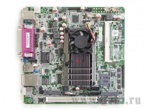   MINITOSTAR ITX-M58-D56L (D525, DDR3, PCE, mSATA, SIM) mini-ITX