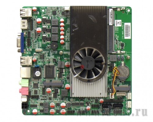   MINITOSTAR ITX-M65-N55 (AMD N550 2.6G 1xSODIMM DDR3 DC-in - 12V)