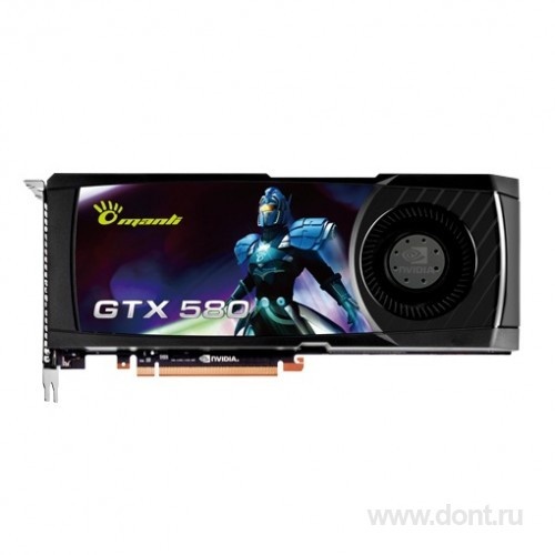  Manli GeForce GTX 580 772 Mhz PCI-E 2.0 1536 Mb