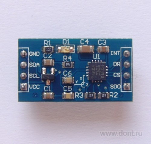   L3G4200D digital three-axis gyro module