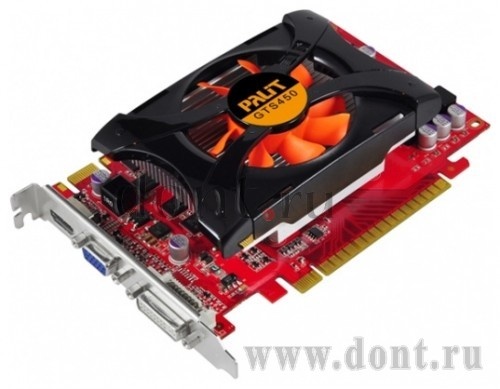 Видеокарты Palit GTS450 NEAS450NHD41-1162F (GDDR3 2GB)