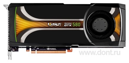  Palit NVIDIA GeForce GTX 580 1536M PALIT (NE5X5800F09CB) 