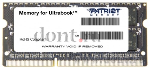   Patriot PSD38G1600L2S SODIMM 8GB 1600MHz