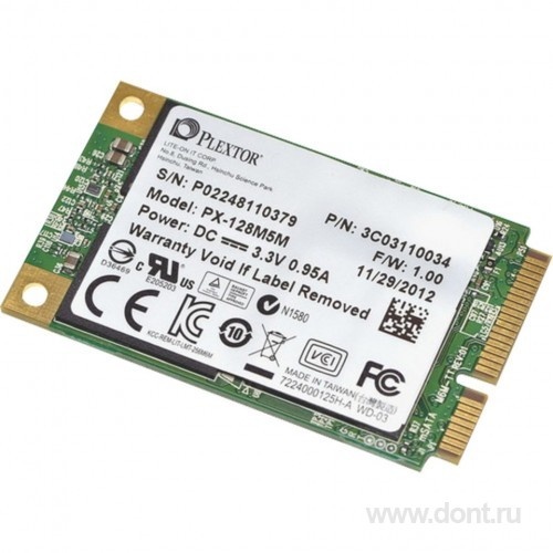  Plextor 128GB mSATA SSD (PX-128M5M) mini-SATA