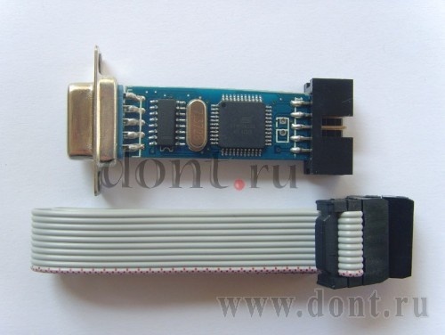  Программатор AVR JTAG COM