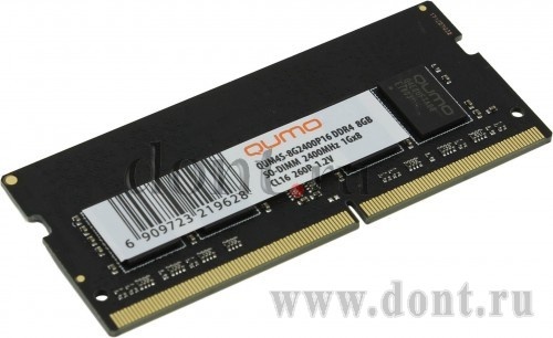   QUMO QUM4S-8G2400P16 SODIMM 4GB 2400MHz DDR4