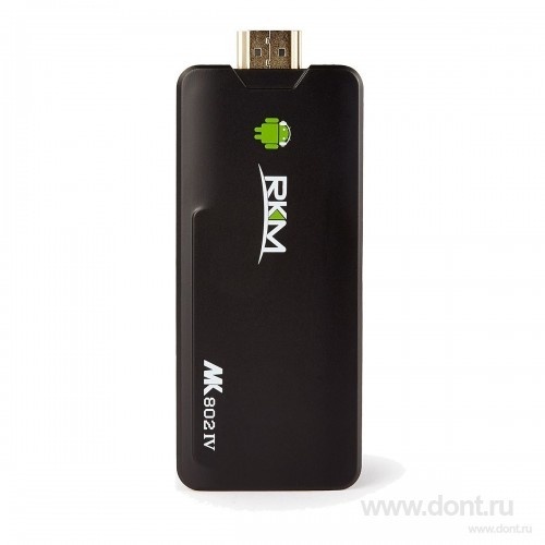  Rikomagic MK802 LE IV16Gb Mini PC(4Cotex A9(1.6Ghz)/2Gb DDR3/16GB ROM/HDMI/2USB/WIFI/Bluetooth/microSD), , iptv player