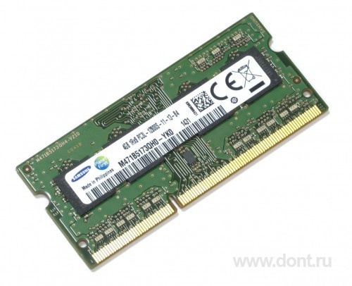   Samsung M471B5173EB0-YK0D0 SODIM 4GB 1600MHz DDR3L