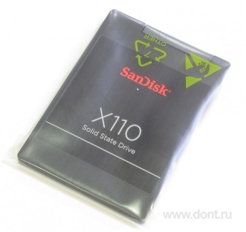 Твердотельный накопитель SanDisk 128GB X110 SSD SATA3 (SD6SB1M-128G-1022I)