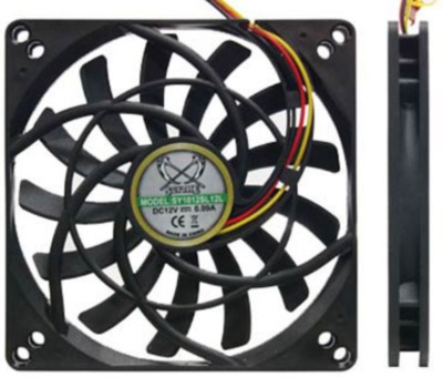       Scythe 100x100x12 Fan Kaze Jyu 100mm 2000rpm SY1012SL12M 3pin MB