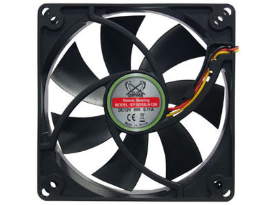       Scythe 100x100x25 Kaze Jyu 10cm Case Fan 1500rpm SY1025SLN12M 3pin MB p/n : 110800