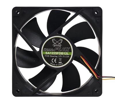       Scythe 120x120 Fan Kama FLEX 1000rpm SA1225FDB12L