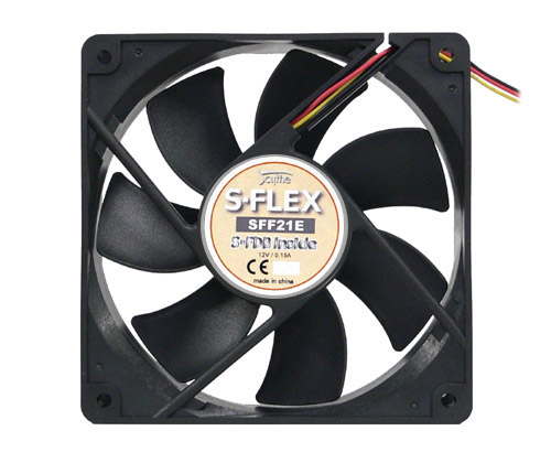       Scythe 120x120 Fan S-FLEX 12cm 1200rpm S-FLEX SFF21E