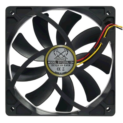       Scythe 120x120 Fan Slip Stream 1900rpm SY1225SL12SH p/n: 110801