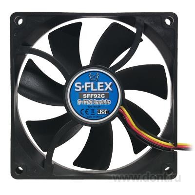       Scythe 92x92 S-FLEX 92mm 2000rpm SFF92C