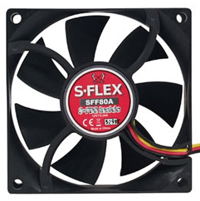       Scythe S-FLEX 80mm 2800rpm SFF80D p/n:111216