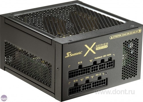   Seasonic Platinum-520 FANLESS, modular, 12V@43A, 80plus Platinum, SS-520FL2, SS-520FL²