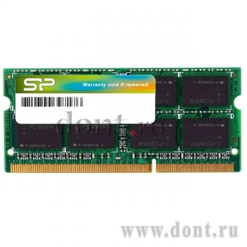 Модули памяти Silicon Power SP004GLSTU160N02 SODIMM 4GB 1600MHz DDR3L