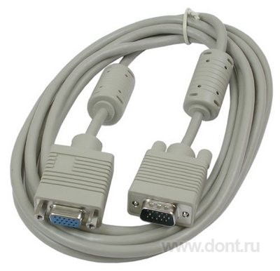 Кабель Удлинитель VGA 15M/15F 1.8м CC-PVGAX-6