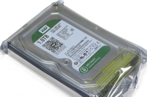 3,5 Western Digital 1TB WD10EZRX SATA3 64MB Caviar Green