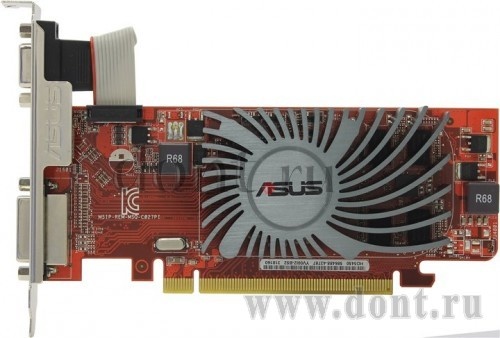  ASUS Radeon HD 5450 650Mhz PCI-E 2.1 2048Mb 900Mhz 64 bit DVI HDMI HDCP
