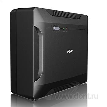   FSP Nano600 Off-Line 600VA/360W, 2xSHUKO, black