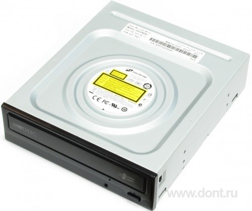 DVD-RW  LG GH24-NS72 BLACK DVDRW dual layer SATA