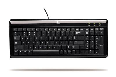  Logitech UltraFlat Keyboard USB&PS/2 Retail 967653