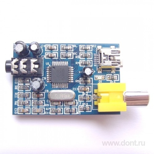   PCM2707 high quality USB DAC sound card with S/PDIF interface module