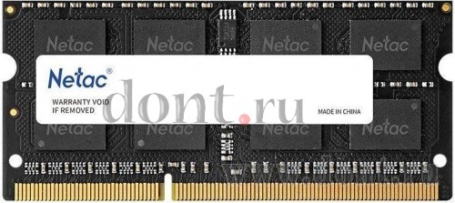   Netac NTBSD3N16SP-04 SODIMM 4GB 1600MHz DDR3L